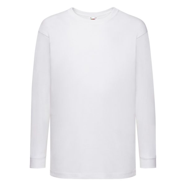 Maglia maniche lunghe bianca Fruit bambino
