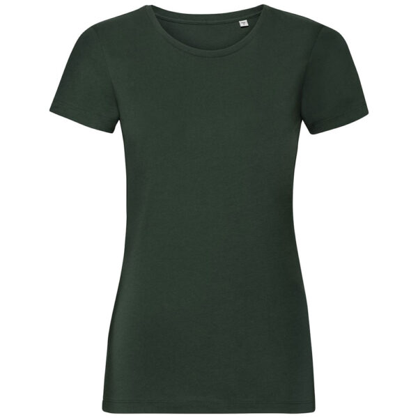 t-shirt russell pure organic da donna ideale per t-shirt personalizzate con stampa DTG