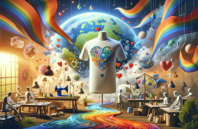 magliette personalizzate per celebrare le giornate mondiali da aprile a giugno 2024