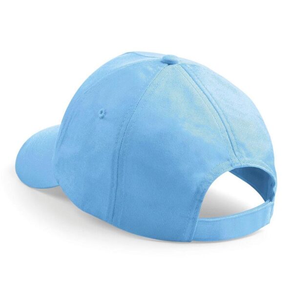 cappellino personalizzato Beechfield B10B da bambino colore Blue Sky - particolare